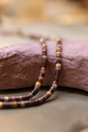 Mookaiet 4 x 2 mm Disk Kralen