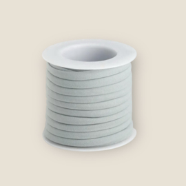 Elastisch Band DIY Basic - 6 mm Grijs Polyester (1 Mtr)