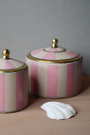 Pink Striped Treasure Box Small