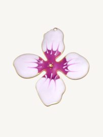 Bloem Bedel Roze - Stainless Steel Gold Plated