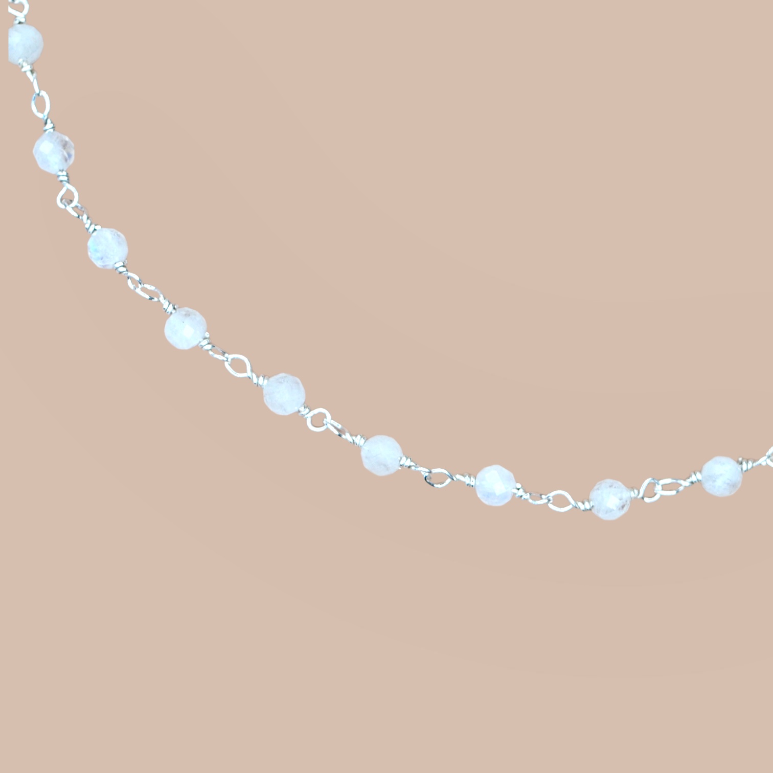 Moonstone Harmonic Bracelet  Sterling Silver