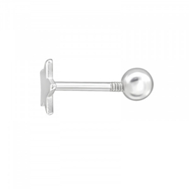 Star Piercing Sterling Silver