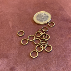 Cirkel Bedel/ Connector Brons