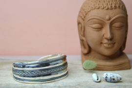 Bali Heritage Bangle - Sterling Zilver