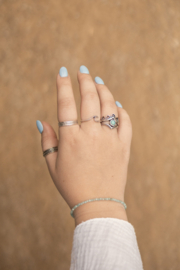 Layered Bali Ring Sterling Silver