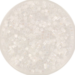 Miyuki Delica 2 mm Silk Satin Ab Crystal 670