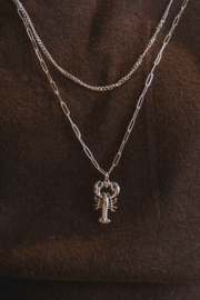 Paperclip Schakel Roestvrijstaal Zilver (per 10 CM)