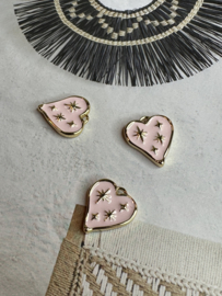 Milkyway Heart Bedel Gold Plated