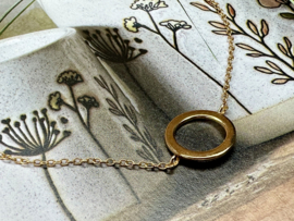 Circle Bracelet Gold Vermeil