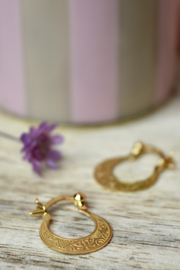 Surya Boho Hoops - Gold Vermeil