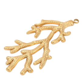 Koraal Bedel - Stainless Steel Gold Plated