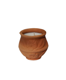 Teracotta Scented Candle Holder Mini / Doing Goods