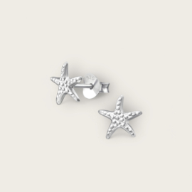 Starfish Earstuds  Sterling Silver