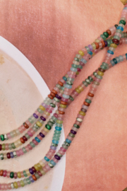 Mix 4.5 x 2 mm Rondel Kralen
