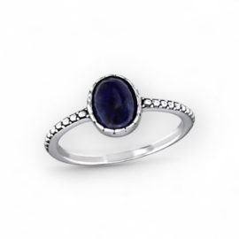 Sodalite Ring Sterling Silver