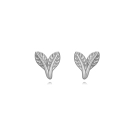 Leaf Earstuds Sterling Silver