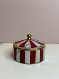 Red Striped Circus Box Large