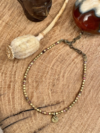 Tribal Rhodonite Bracelet / Armband