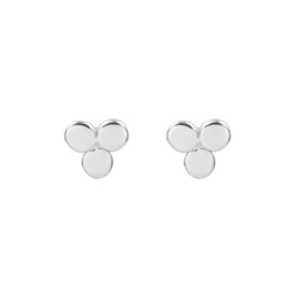 Circles Oorstekers - Sterling Zilver