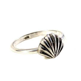 Shell Ring Sterling Silver
