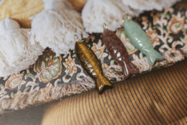 Edelsteen Vis Hanger