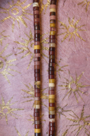 Mookaiet 4 x 2 mm Disk Kralen