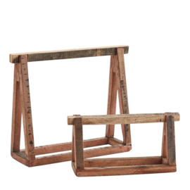 Recycled Wooden Stands Set / Madam Stoltz
