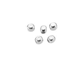 Kubus Kralen Sterling Zilver 2.5 mm (10x)
