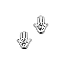 Hamsa Hand Kraal Zilver