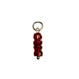 Grenade 4-Stone Charm/ Bedel