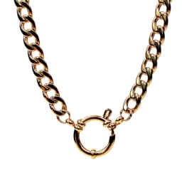 CHUNKY CHAIN GOLD PLATED NECKLACE