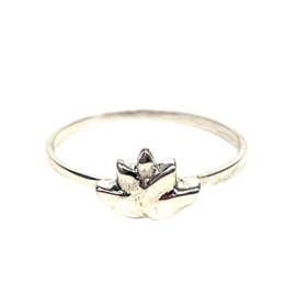 Lotus Ring Sterling Silver