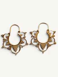 Bohemian Hoops - Brass