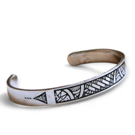 Tribal Bangle Brass