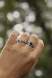 Sodalite Ring Sterling Silver