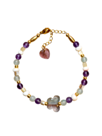 GEMSTONE AND BEADS BRACELETS