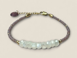 Regenboog Maansteen Ember Spirit Armband