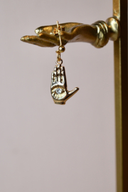 Fortune Tellers Hand Earstud