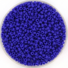 Miyuki Rocailles 2 mm Opaque Matte Cobalt 414F