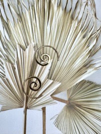 Wave Spirals / Gold Vermeil Oorbellen