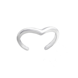 Sterling Silver Wave Earcuff