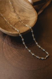 Apatite Harmonic Necklace Gold Vermeil