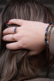 Kyanite Multi Stone Ring Gold Vermeil