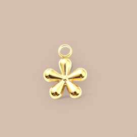 Bloem Bedel RVS Gold Plated