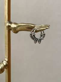 Bali Hoops Sterling Silver