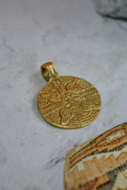 Ronde Tribal Hanger - Brass