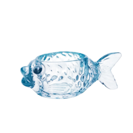 Glass Fish Bowl Blue / Madam Stoltz