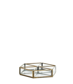 Partitioned Glass Tray / Madam Stoltz