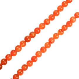 Carneool 7.5 mm Kralen