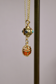 Amulet Necklace Gold Plated